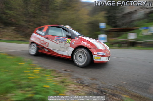 2008-04-19 Rally 1000 Miglia 0595 Benoni-Mari - Citroen C2 R2B